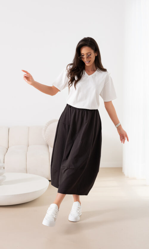 Spódnica BIBI new colors - XS/S, Gorzka czekolada