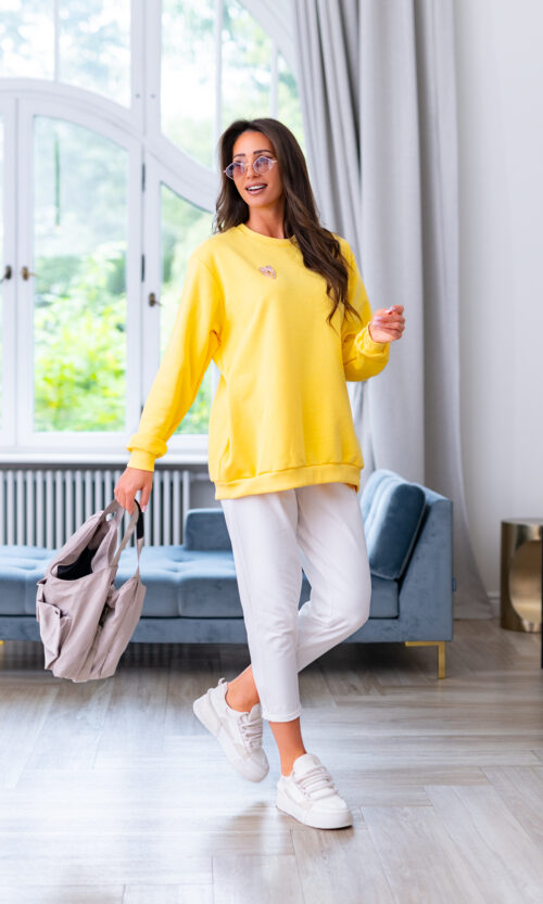 Bluza Streed 210 - Bananowy, XXL/XXXL