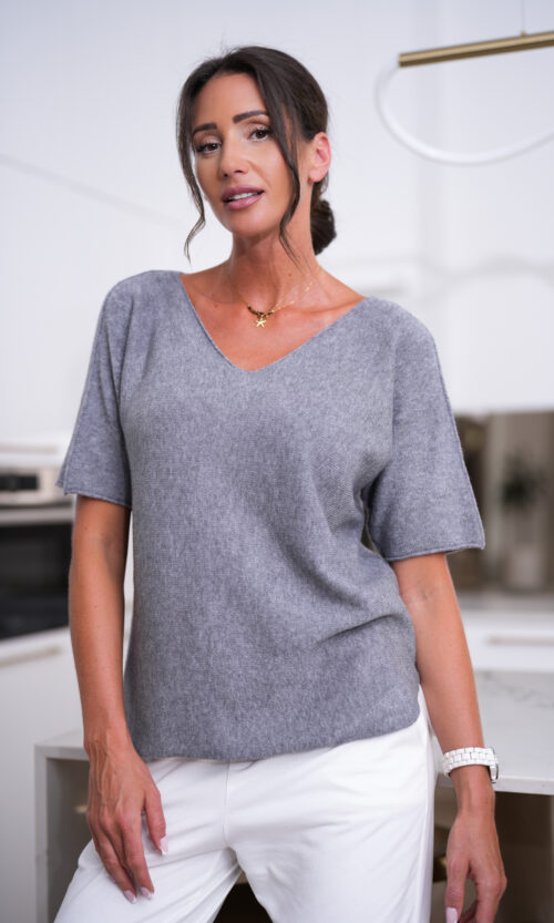 Sweter/bluzka LOLI - Jasny Szary, L
