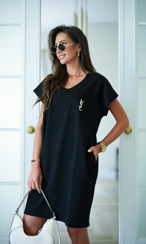 Sukienka Florenc - L/XL, Czarny