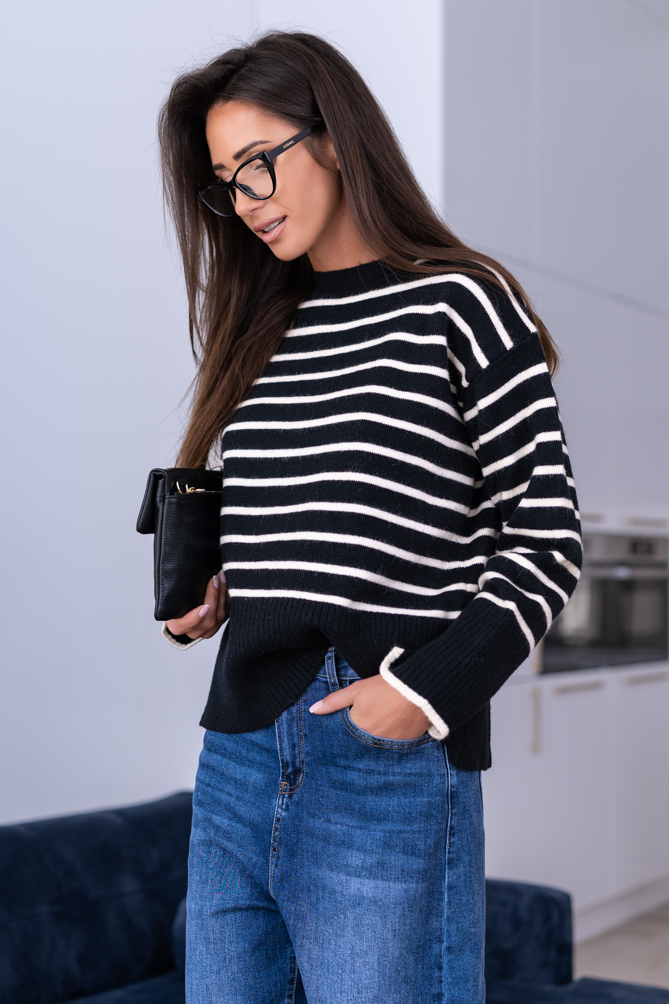 Sweter Paris Stripe - obrazek 6